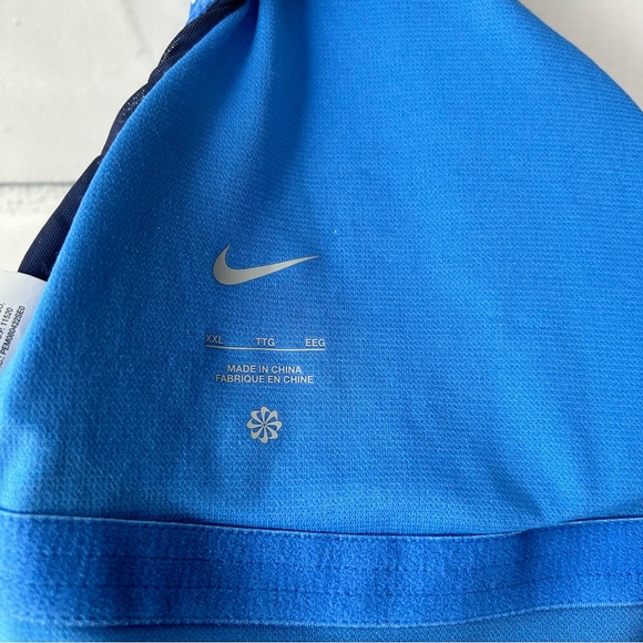 Nike Women's Water Dots Keyhole Back One Piece Swimsuit size XXL - Picture 8 of 8